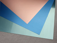 Low conductivity aluminum base copper clad laminate sheet